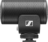 Sennheiser MKE 200 Kamera-Direktmikrofon | mit 3,5 mm-TRS- und TRRS-Anschlüssen | für DSLR,...