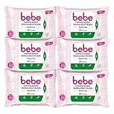 Bebe Erfrischende Reinigungstücher mit Rosenwasser natürlichen Ursprungs,Abschminktücher aus...