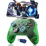 G6 PC Controllers Wireless Gaming Controller PC mit USB Empfänger + Halterung,Bluetooth-Controller...