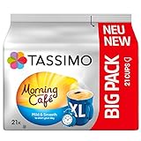 Tassimo Morning Café XL Mild & Smooth, 5er Pack Kaffee Kapseln im Big Pack (5 x 21 Getränke)