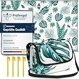 HAUSPROFI Picknickdecke 200x200, wasserdicht & isoliert - XXL Outdoor Decke für Picknick, Strand,...