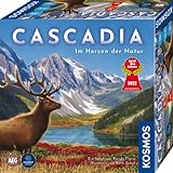 Kosmos 682590 Cascadia – Im Herzen der Natur, Spiel des Jahres 2022, Legespiel mit Holz-Elementen,...