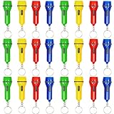THE TWIDDLERS 24 Taschenlampen-Schlüsselanhänger für Kinder - Ideal als Mitgebsel & Geschenk -...