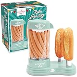 ScrapCooking 601 Hot Dog Maker Maschine-Kapazität 12 Würstchen & 2 Brötchen-Vintage-Retro-Stil...