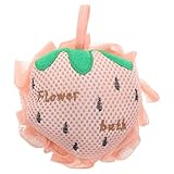 NIYANGLE Badekugel waschen Puff Peeling- Peeling-Duschschwamm Luffa doppelseitiger Körperwäscher...