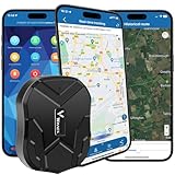 Winnes GPS Tracker, GPS Tracker Auto ohne ABO, Navigationsgeräte mit Starkem Magnet, Lange Standby...