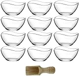 Lav 12-TLG. Glasschalen Vira 310ml Schalen Glasschale Dessertschale Vorspeise Glas Gläser