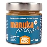 Manuka Honig 300 MGO + Roher Manuka Honig im Glas abgefüllt nach Deutscher Honigverordnung -...