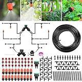 Bewässerungssystem Garten, Aiglam 30m Bewässerungssets Micro Drip Bewässerung Kit Automatische...