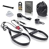 High Pulse® Schlingentrainer Set (7-TLG.) – Umfassendes Sling Trainer Kit mit Umlenkrolle,...