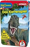 Schmidt Spiele 51450, Dinosaurs, Reisespiel, Bring Mich mit Spiel in der Metalldose, bunt