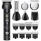 GLAKER 6-IN-1 Bartschneider Haarschneidemaschine Herren Profi Haarschneider Barttrimmer...