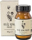 beegut BIO Gelée Royal Pulver, 50g gefriergetrocknetes BIO Gelee Royal (royal jelly), lange haltbar...
