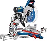 Bosch Professional Kappsäge Gehrungssäge GCM 12 GDL (2000 Watt, inkl. Doppellinienlaser,...
