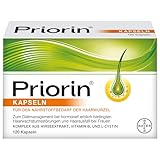 Priorin Kapseln - Haarkapseln mit Nährstoffen für die Haarwurzeln - bei hormonell erblich...
