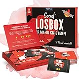 Amari ® Erotische Losbox für Paare (50 Lose) - Lose für Liebe, Leidenschaft & Liebe - Paar...