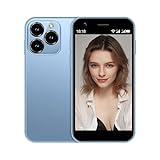 Hipipooo Mini-Smartphone, entsperrt, 4G-Handy, 3,0 Zoll, Dual-SIM, 2000 mAh Akku, 2 MP + 5 MP...