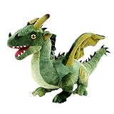 Teddys Rothenburg Plüschtier Drache grün 40 cm kuschelweich Stoffdrache Kuscheltier grüner Drache...