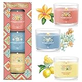 Yankee Candle Duftkerzen-Geschenkset | Gefüllte Mini-Votivkerzen | Soja-Wachs-Mischung | Azure Sky,...