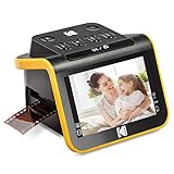 KODAK Slide N SCAN Film und Slide Scanner mit 5 Zoll LCD-Bildschirm, Schwarz