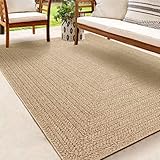 the carpet Kansas - robuster In- und Outdoor Teppich im natürlichen Jute-Look, wetterfest, geeignet...