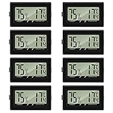 Thlevel Thermometer Hygrometer Mini Digitales Innen Thermo-Hygrometer Luftfeuchtigkeit Meter...