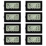 Thlevel Thermometer Hygrometer Mini LCD Digitales Innen Thermo-Hygrometer Luftfeuchtigkeit Meter...