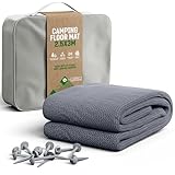 GardenGloss Vorzeltteppich 250x300 - Camping Teppich Outdoor Wetterfest - Campingteppich,...