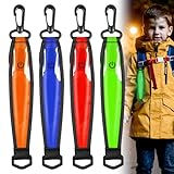 HOSPAOP LED Blinklicht Schulranzen Kinder, USB Aufladbar Reflektoren Rucksack Licht, Reflektierende...