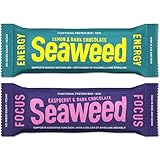 Seaweed Energieriegel 2er Probier Set (je 50g) – Gesunder Algen Snack mit Spirulina & Chlorella...