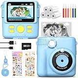 KinderKamera, MILFECH 1080P 2,4 Zoll Bildschirm Sofortbildkamera DigitalKamera Fotokamera mit 5...