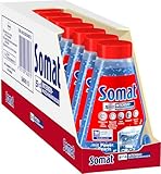 SOMAT 5in1 Intensiv-Maschinenreiniger (8 x 250 ml), Spülmaschinenreiniger flüssig zur...