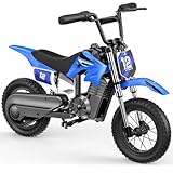 Elektro Motorrad Kinder, Elektromotorrad mit 36V 5.2Ah Batterie, 8/13/25 KMH Geschwindigkeitsmodus,...
