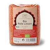 Classic Ayurveda - Bio Rote Linsen (geschält & ganz) - 500 g - Ideal für die schnelle Küche mit...