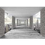 Runa Art Fototapete 3D New York 352 x 250 cm Vlies Tapeten XXL Moderne Wandtapete Wohnzimmer...