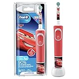 Oral-B Kids Cars Elektrische Zahnbürste/Electric Toothbrush für Kinder ab 3 Jahren, 2 Putzmodi...