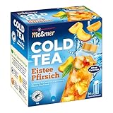 Meßmer Cold Tea Eistee Pfirsich | Für die Wasserflasche | ohne Zucker | ohne Kalorien |...