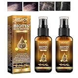 Biotin Haarwachstum Spray, 60ml Biotin Haarwuchs Serum, Biotin Hair Growth Spray Haarwachstum...