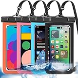 4 Stück Mehrfarbige Allgemein Wasserdichte Handy tasche,Wasserdichte Handy hülle Trocken sack...