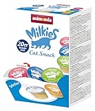animonda Milkies Selection (20 Cups à 15 g), leicht verdauliche Katzenmilch für erwachsene Katzen,...