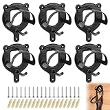 PORFOYO Pferde-Zaumzeughalter, 6 Stück Trensenhalter Pferd, Equestrian Bridle Hanger Mit Rohren Und...