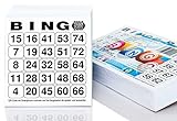 DiPrint 500 Bingo Karten / Bingo Lose System 25 aus 75 (10,5 x 11 cm)