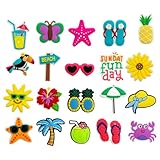 ETUCYNG Sommer-Anhänger für Strandtasche, 20 x Sommer- -Tragetaschen, Zubehör, PVC, moderne...