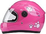 Kinder Motorrad Helme Helm Full Face Motorrad Helme Sicherheit Crash Helm Kinder Motorrad...