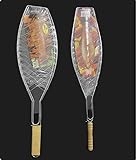 4er-Set Fischbräter: 47×15 cm Fisch Grillhalter mit Silikon Ölbürste, Fischhalter aus Edelstahl...