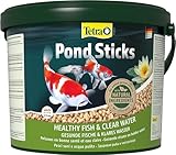 Tetra Pond Sticks - Fischfutter für alle Teichfische, unterstützt gesunde Fische und klares Wasser...