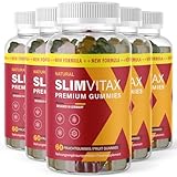 Slimvitax Premium Gummies | Nahrungsergänzungsmittel für Männer und Frauen | 5 x 60 Fruchtgummis