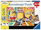 Ravensburger Kinderpuzzle - 05085 Die Minions in Aktion - Puzzle für Kinder ab 4 Jahren, mit 2x24...