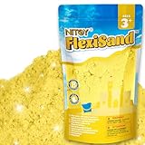 NiToy FlexiSand Spielsand, 1 kg, trocknet nie aus, lustig für Kinder ab 3 Jahren, Nachfüllpackung...