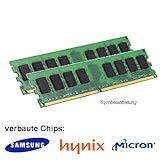 4GB (2X 2GB) DDR2 800MHz (PC2 6400U) LO Dimm Computer PC Desktop Arbeitsspeicher RAM Memory Samsung...